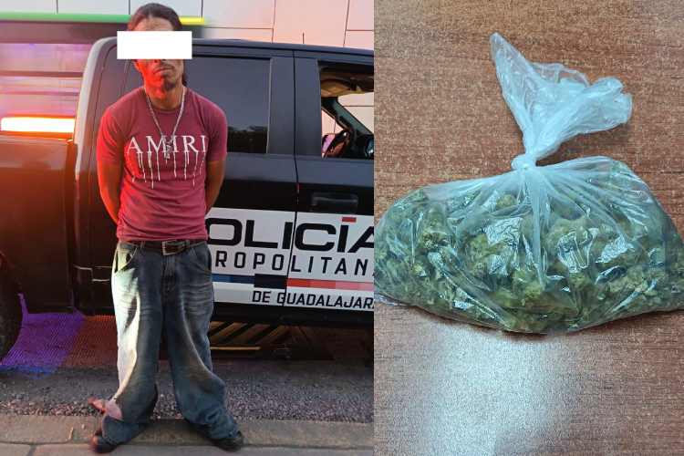 Narcomenudista detenido en tianguis navideño