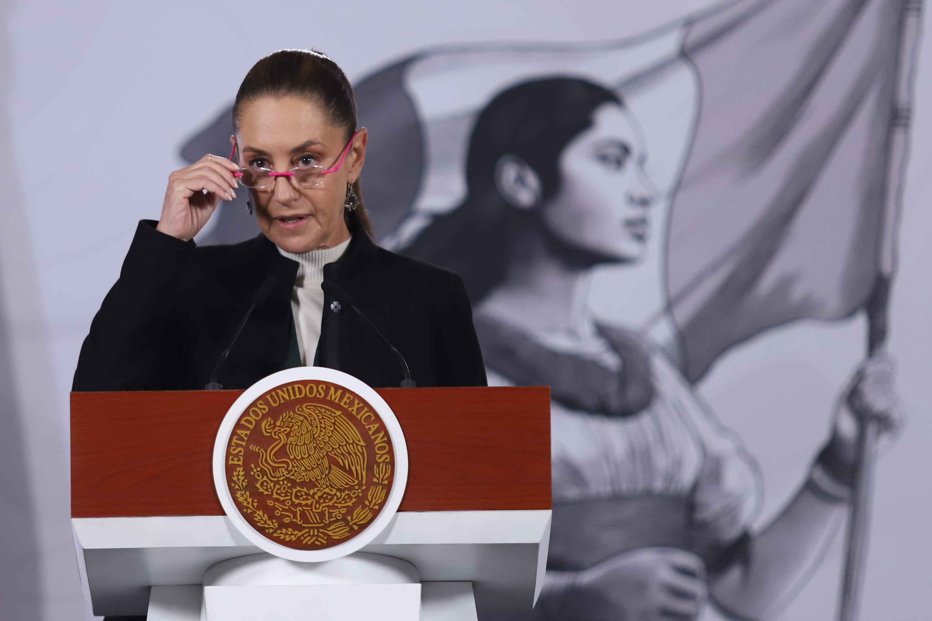 La presidenta de México presume haber recorrido más de cien mil km en viajes por México