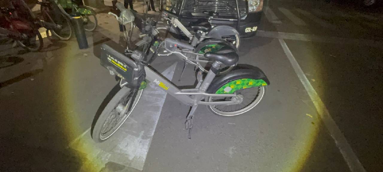 Detienen a pareja por robo de bicicletas del programa “Mi Bici”