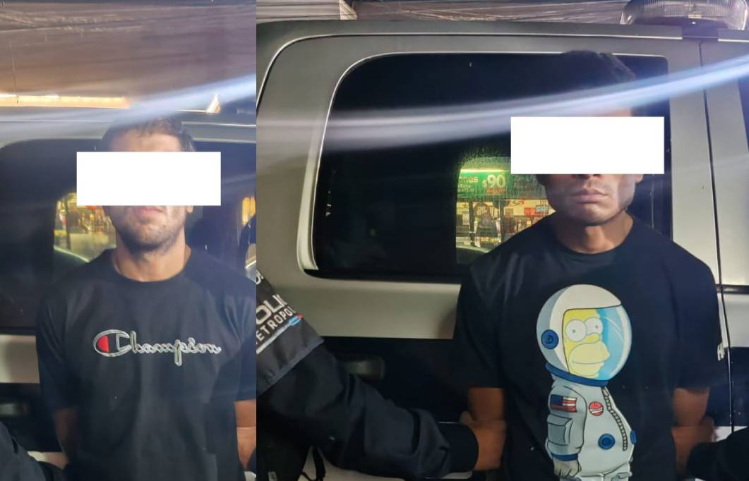 Detiene a tres con vehículo robado