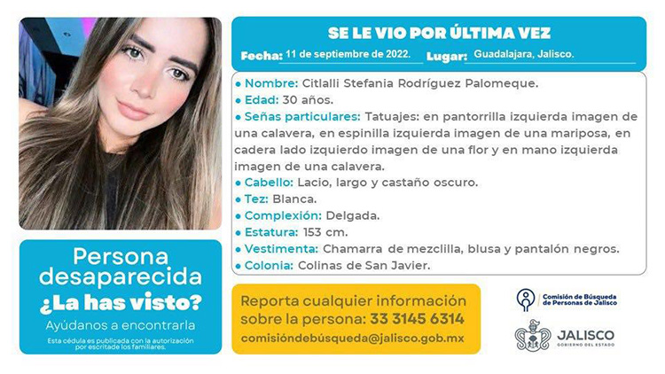 Falta denuncia en ausencias de ellas