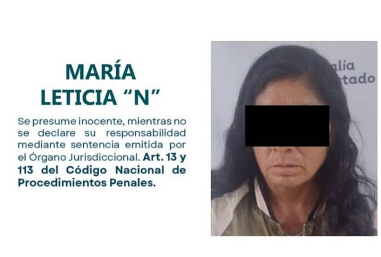 Mujer detenida y vinculada por corrupción de menores