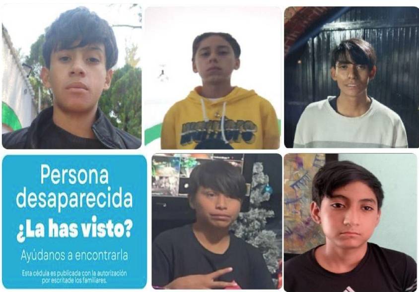 Desaparecen cinco menores de Ixtlahuacán