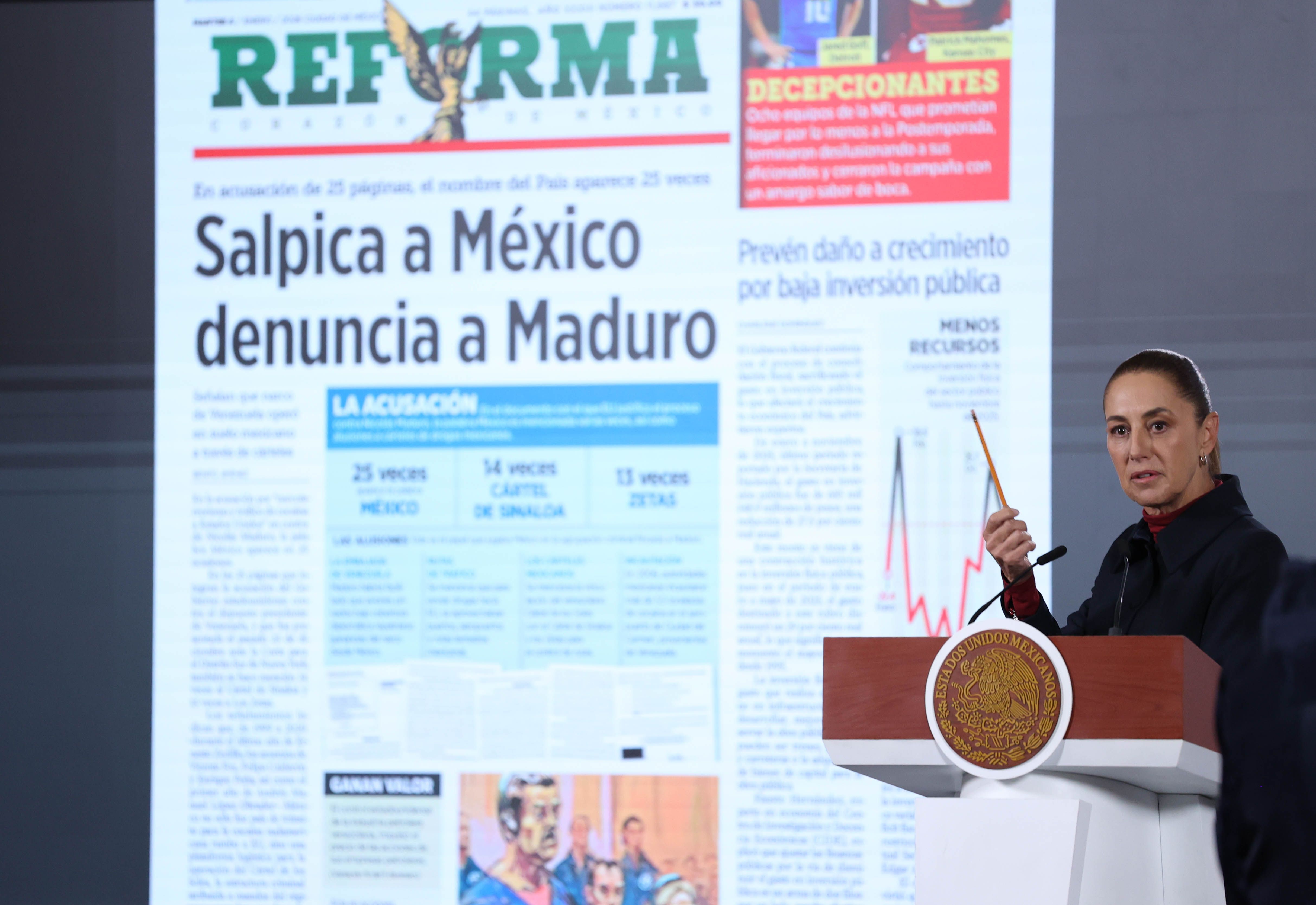 Sheinbaum afirma que Estados Unidos “también tiene que hacer más” en el combate al narcotráfico