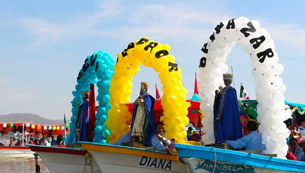 Aumentan peregrinos a las celebraciones de los Reyes Magos en Cajititlán