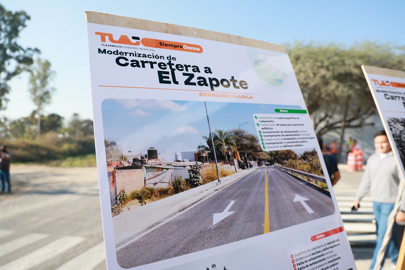 Modernizan carretera a El Zapote