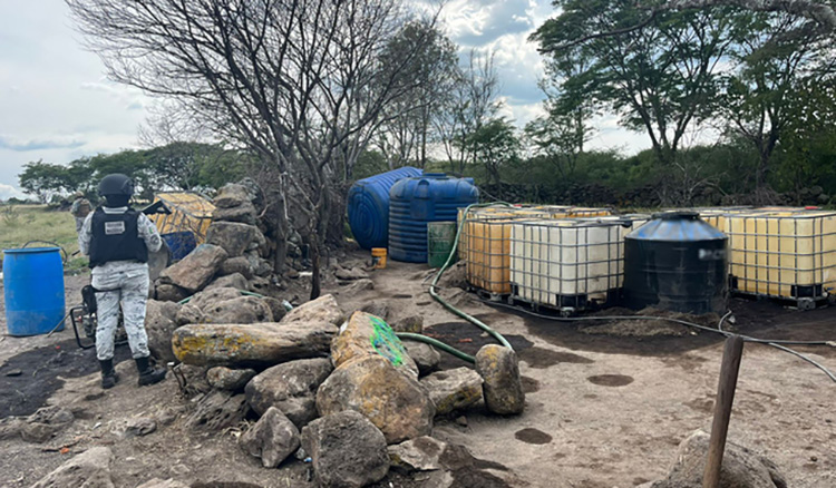 Degollado, primer lugar en huachicol