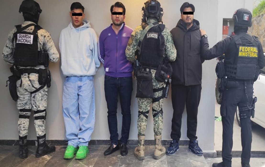 Detienen a cuatro integrantes de grupo criminal