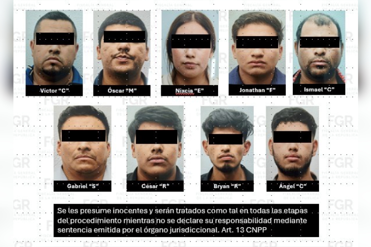 Vinculan a proceso a nueve presuntos integrantes de grupo armado
