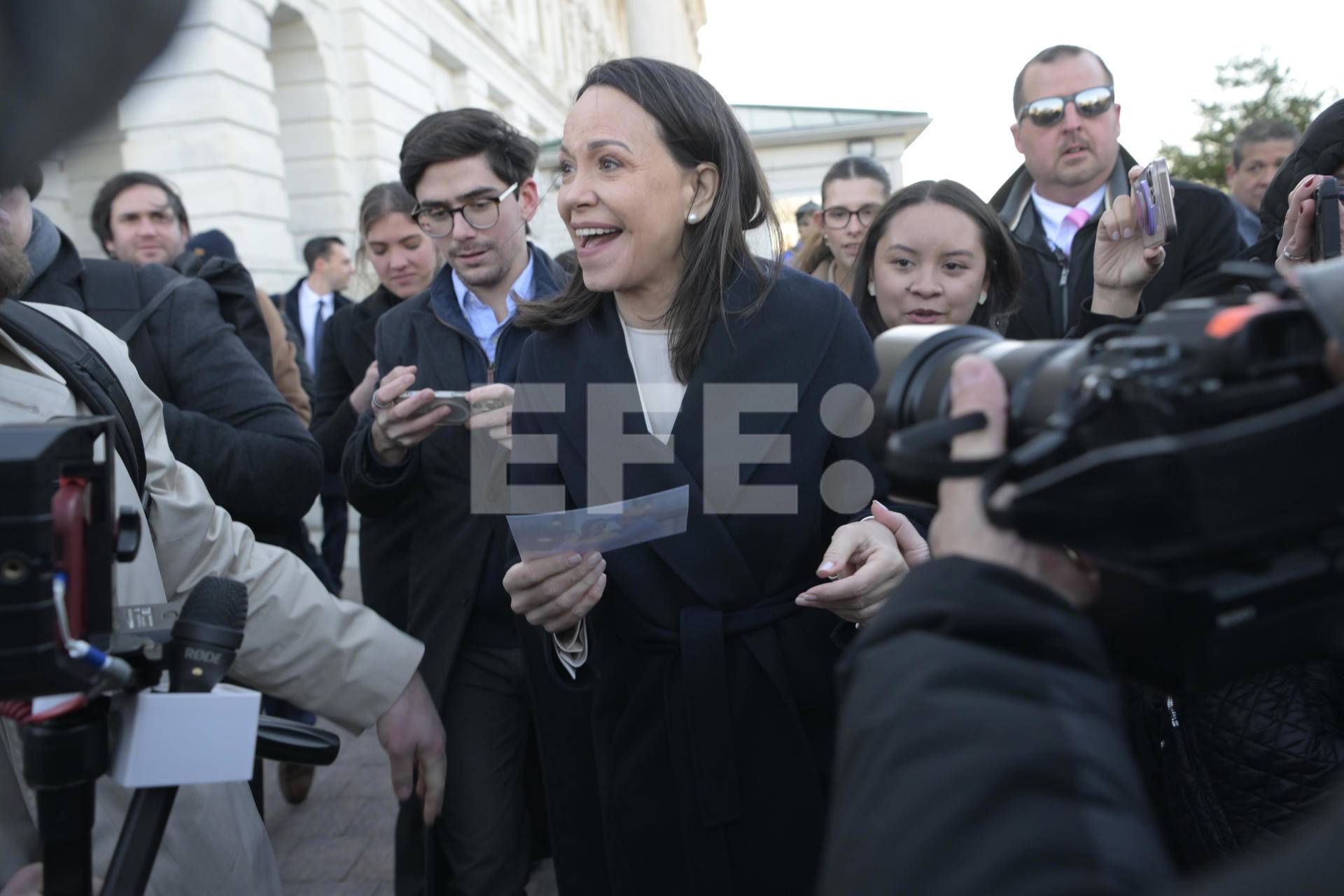 María Corina Machado ofreció a Trump el Nobel de la Paz