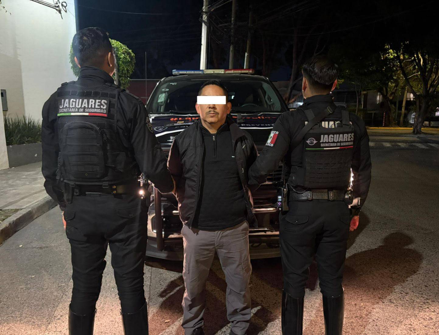 Detienen a guardia por portar arma de fuego sin permiso