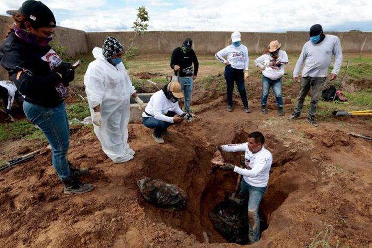 Identifican a 23 víctimas de Las Agujas