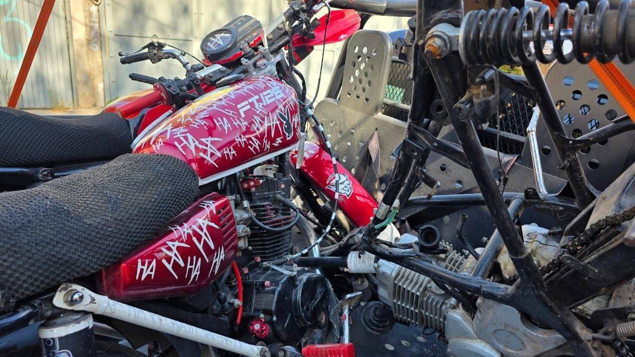 Detenido con 5 motos robadas