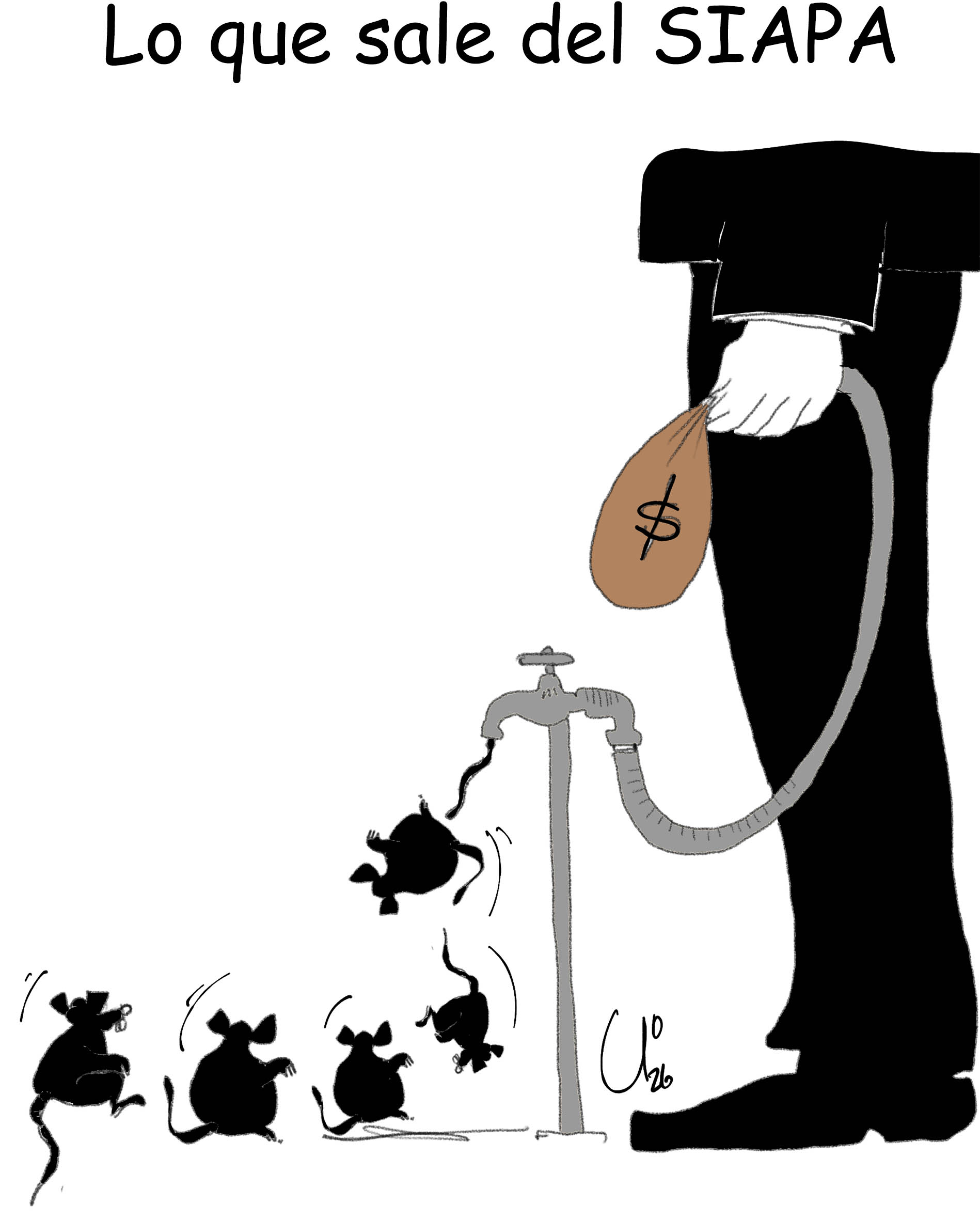 Lo que sale del SIAPA