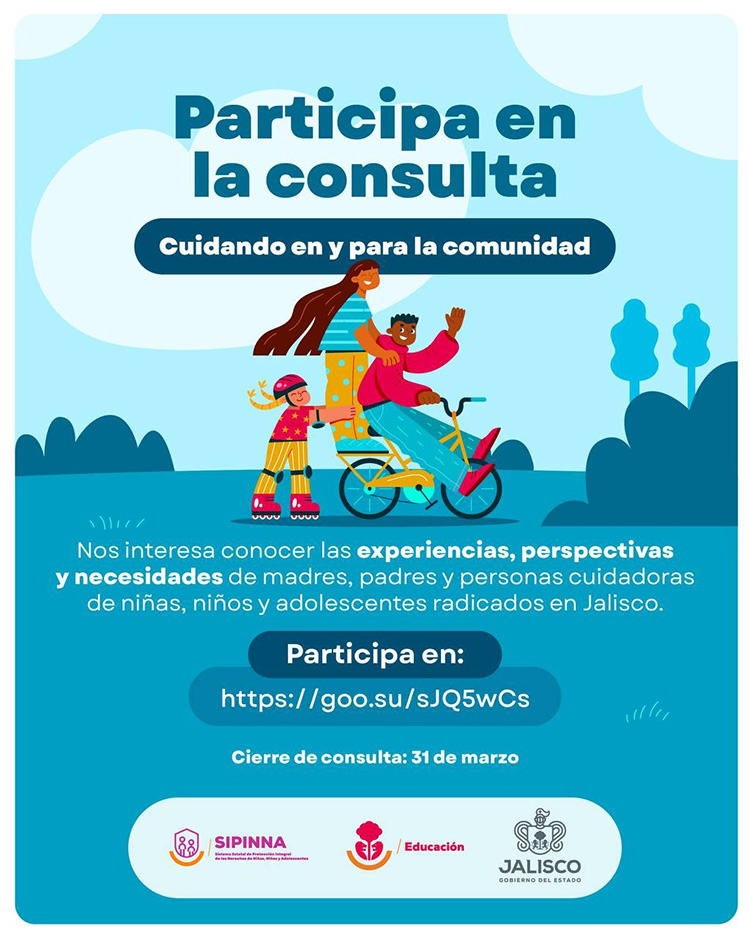Consultarán a madres y cuidadores en Jalisco
