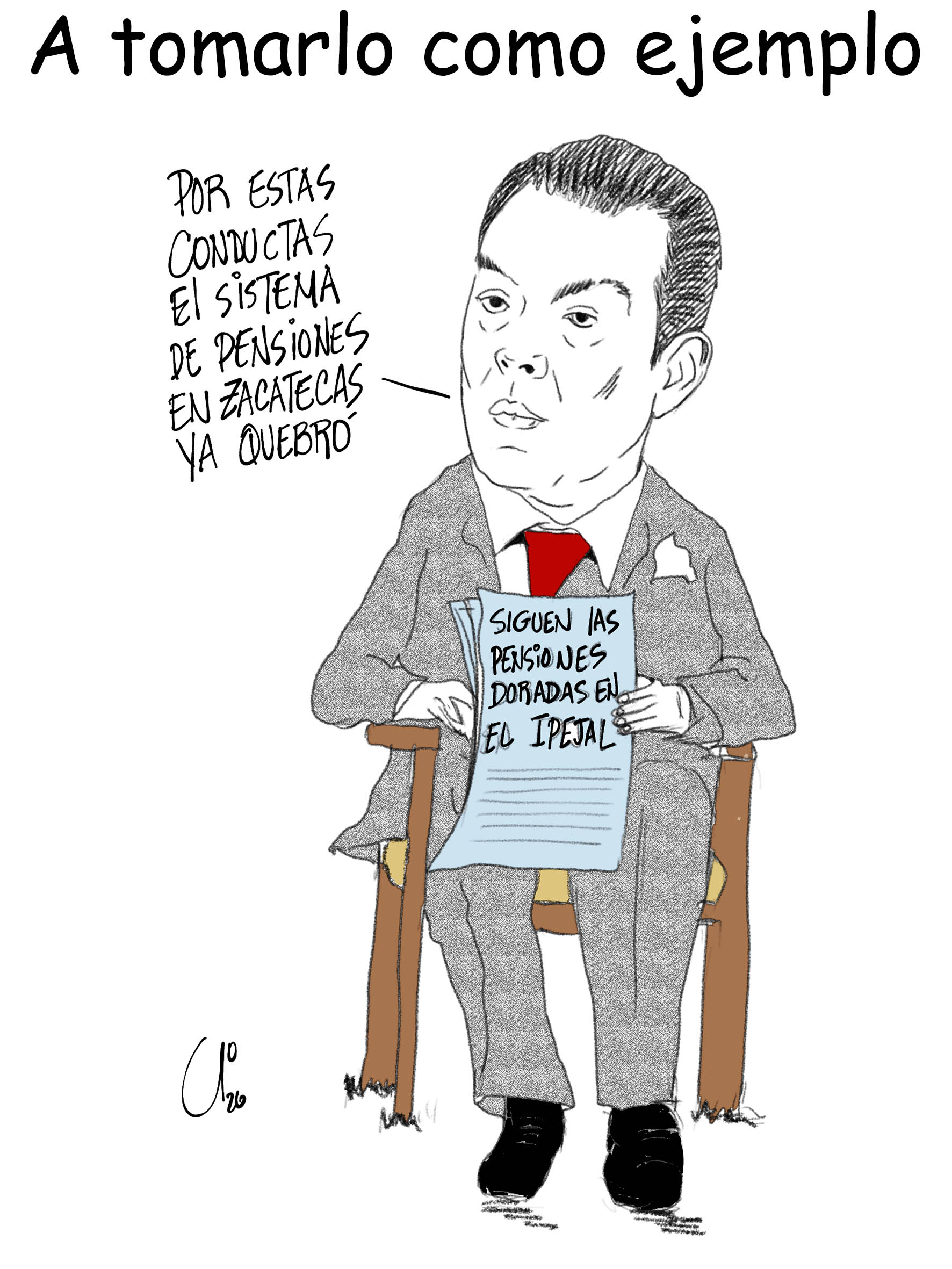 A tomarlo como ejemplo