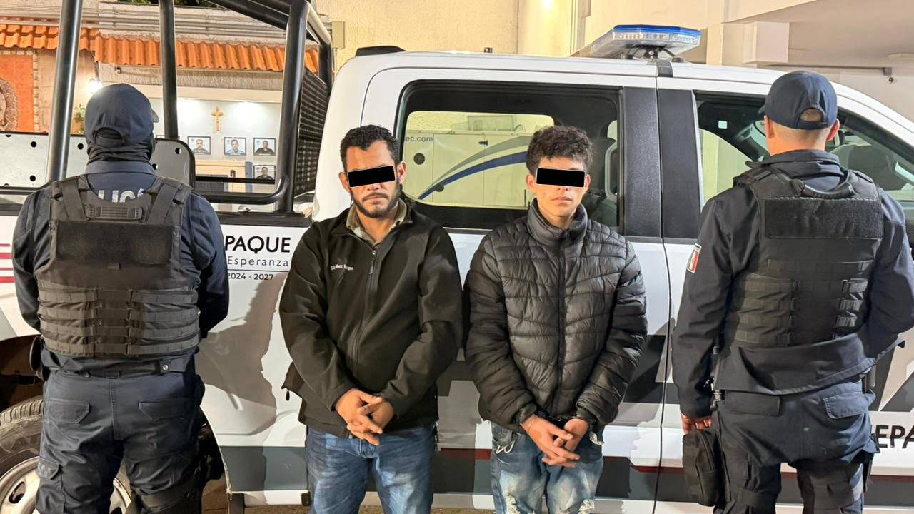 Detenidos por robo de tractocamión en Tlaquepaque