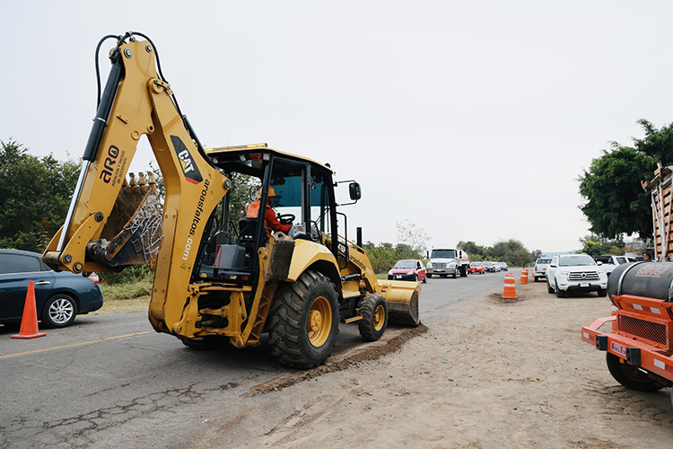 Arranca Tlajomulco obra vial en carretera