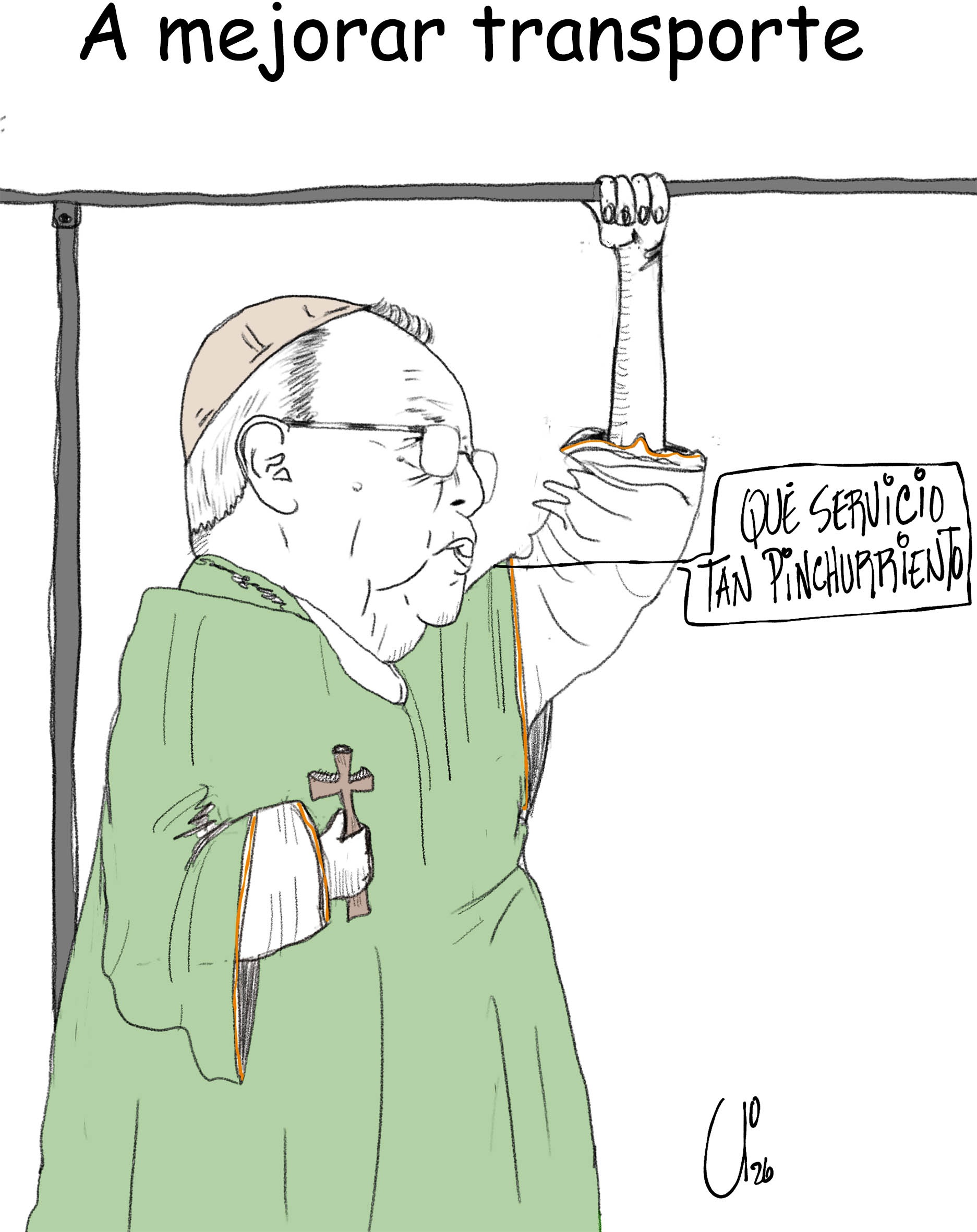 A mejorar transporte