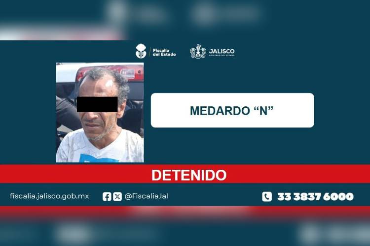 Detienen a presunto responsable del incendio de vehículos