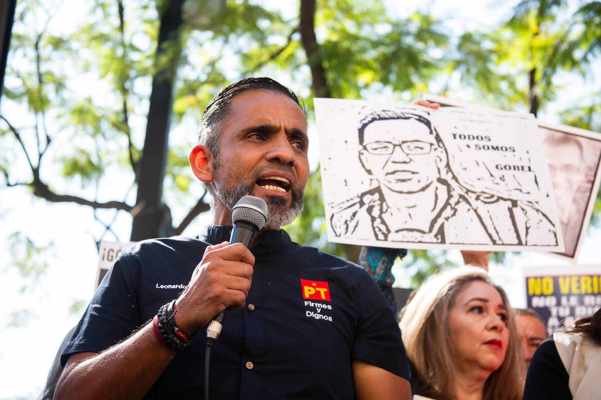 Lemus pide a Almaguer explicar antecedentes penales