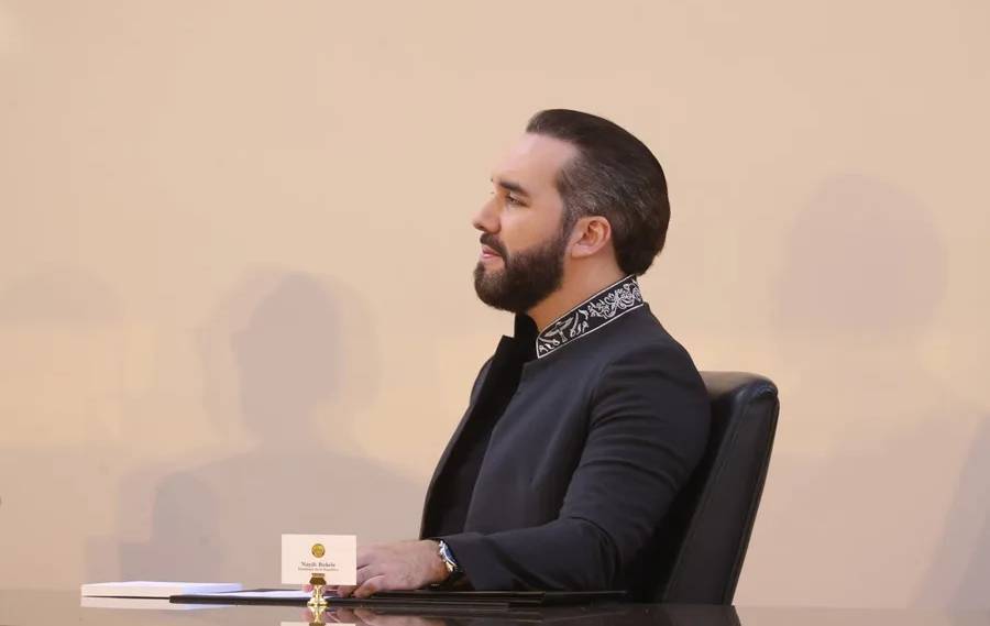 La aprobación de Bukele llegó al 91.9 por ciento en 2025 en El Salvador, según una encuesta