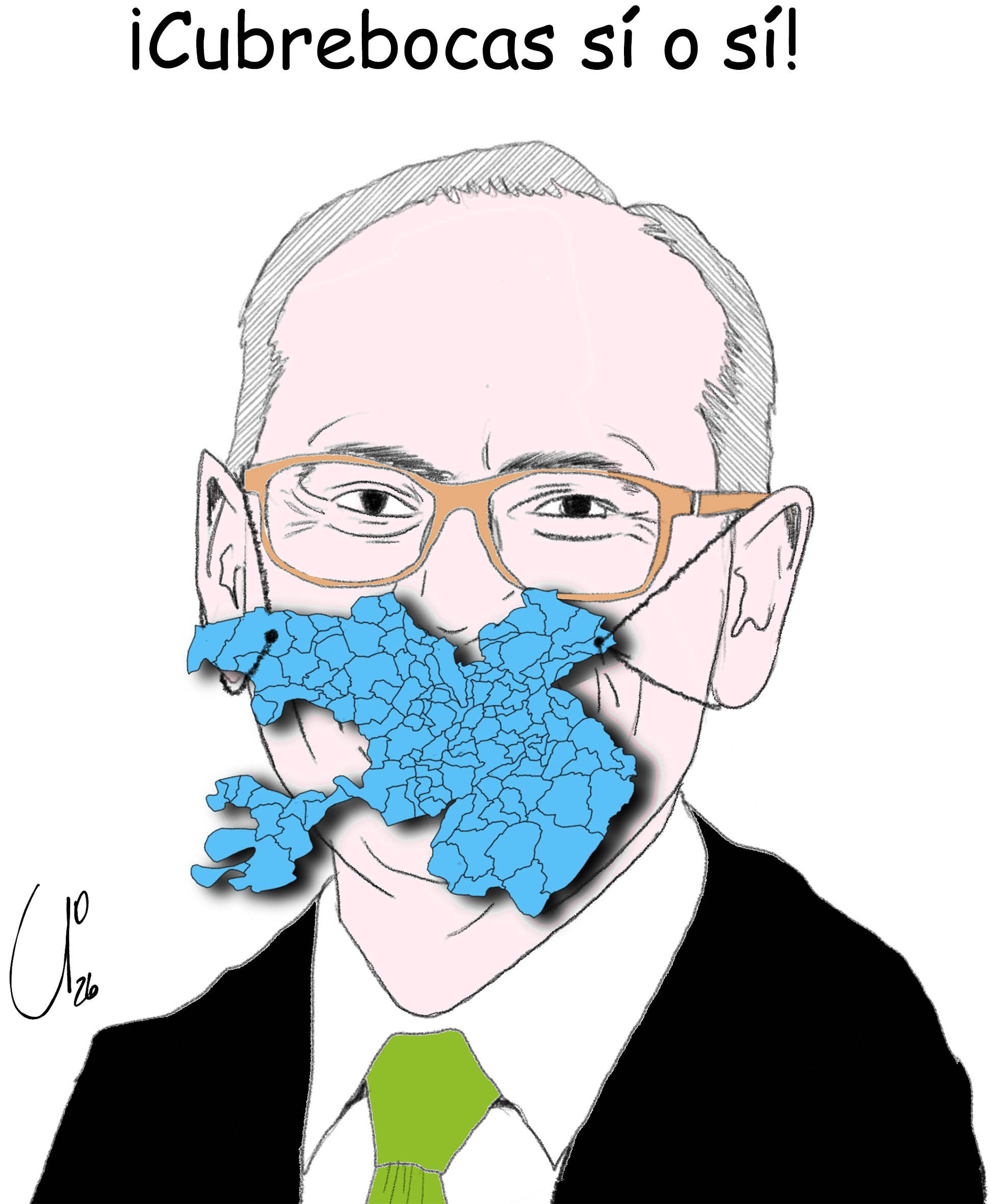 ¡Cubrebocas sí o sí!