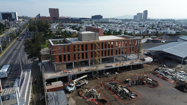 CAT López Mateos, con avance del 70%