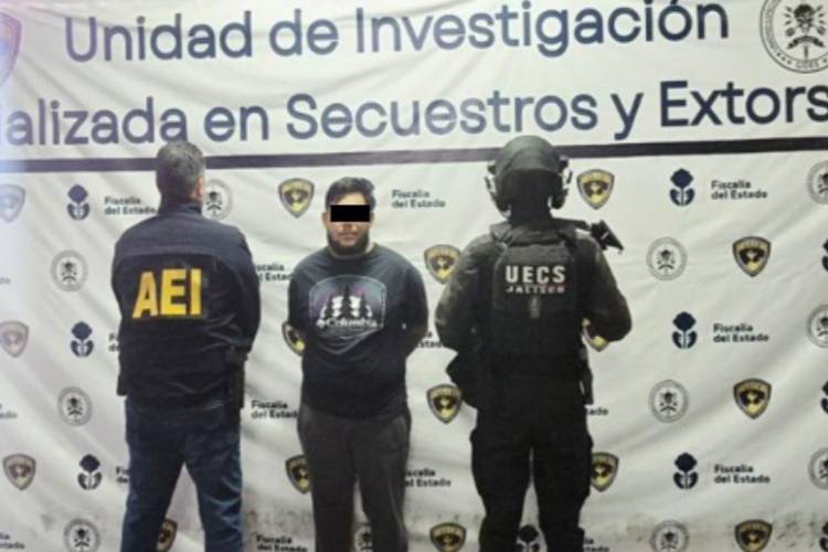 Detienen en Zapopan a presunto líder de célula dedicada a la extorsión