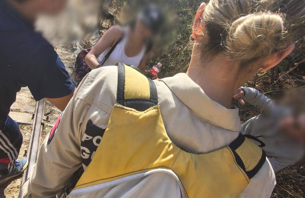 Guardabosques rescatan a dos jóvenes extraviados en la Barranca