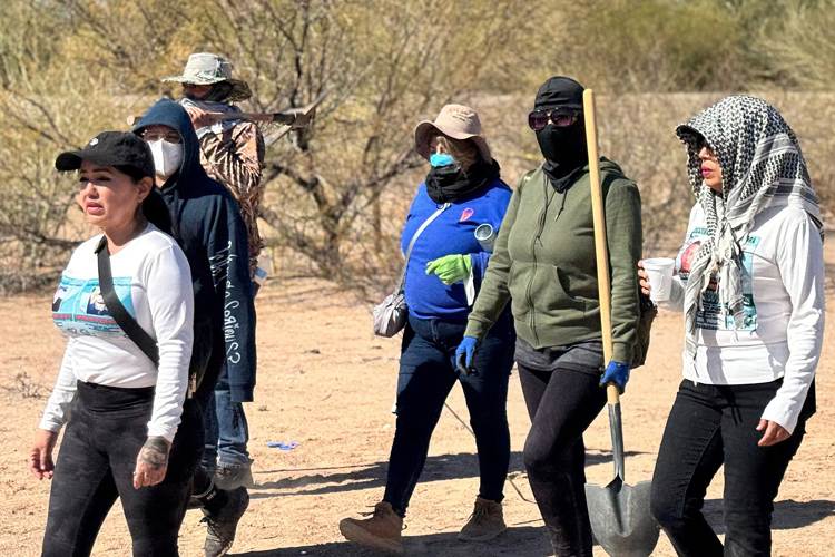 Madres Buscadoras de Sonora se unen a esfuerzos para localizar a Nancy Guthrie