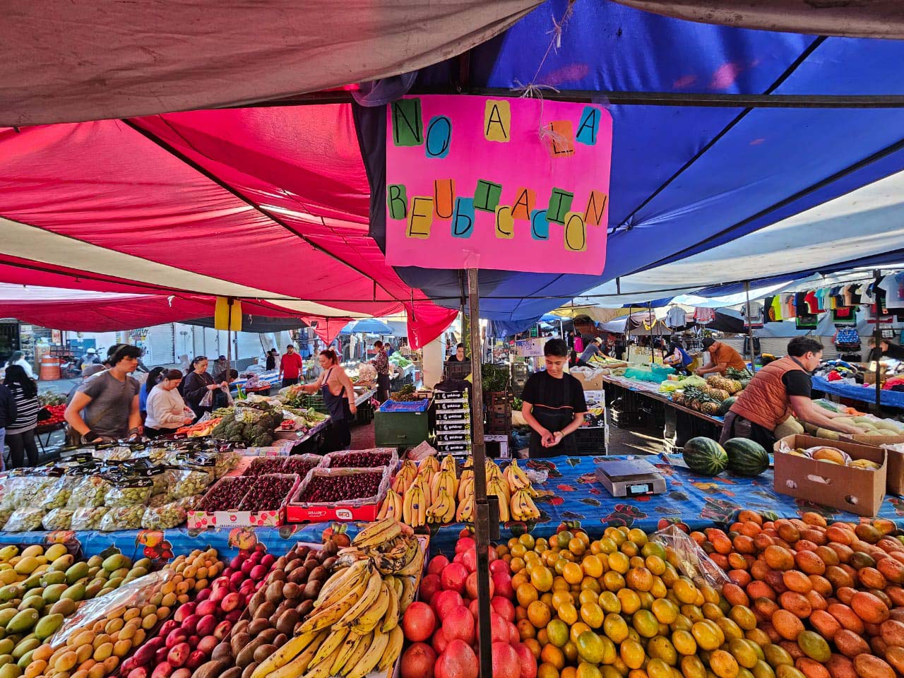 Reubicarán a comerciantes del tianguis de la Consti