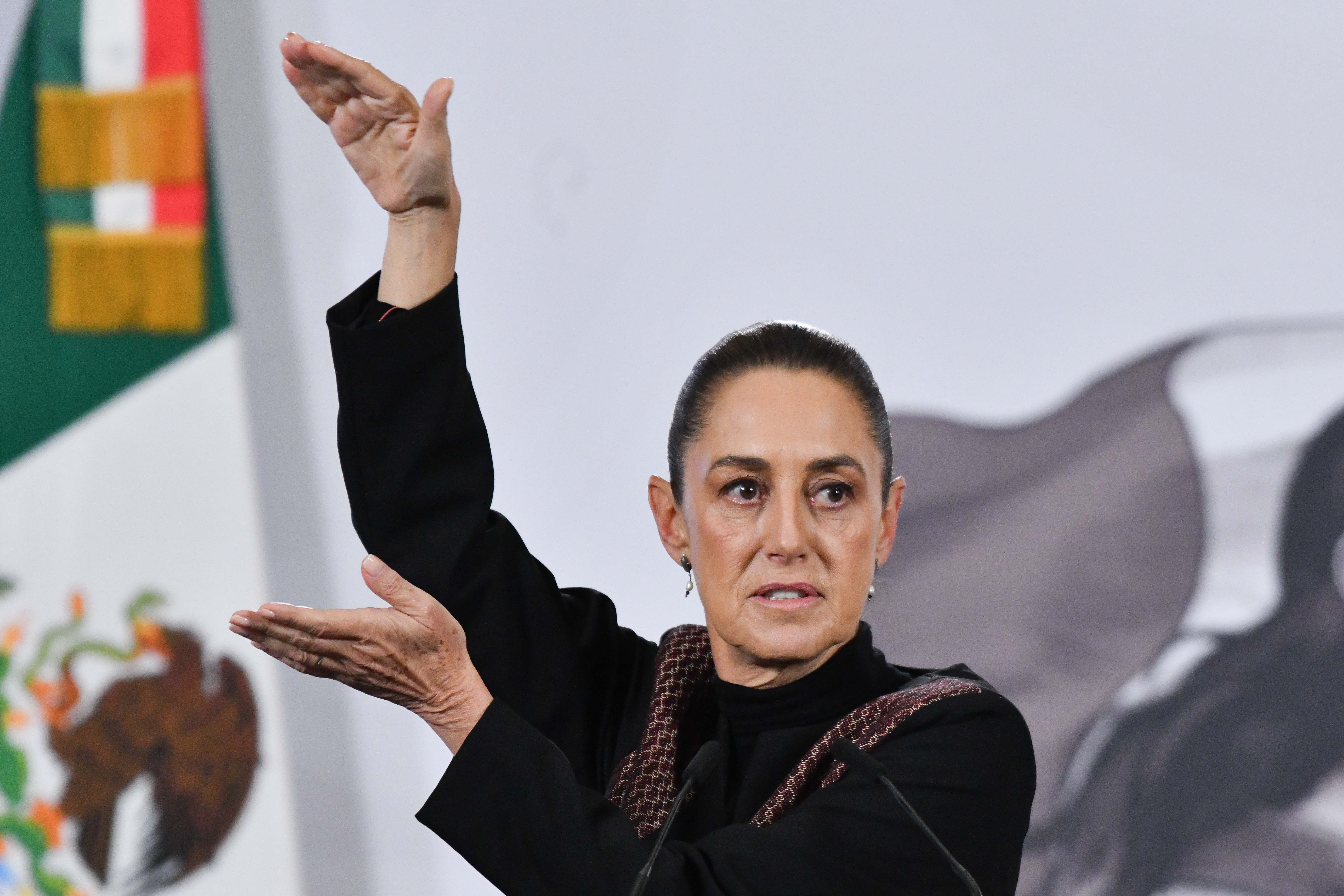 Sheinbaum defiende su reforma electoral