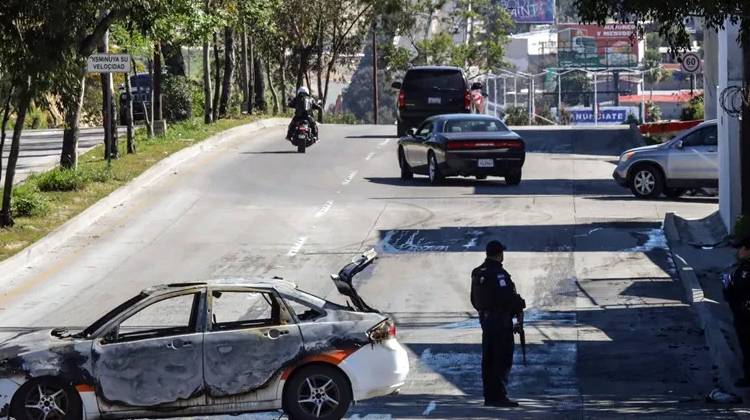 Las aseguradoras reportan el robo de 631 vehículos en México tras operativo contra El Mencho