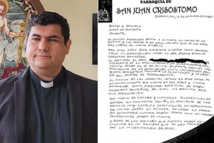 Arquidiócesis reconoce falta de prudencia de sacerdote por cartas a “El Menchito”