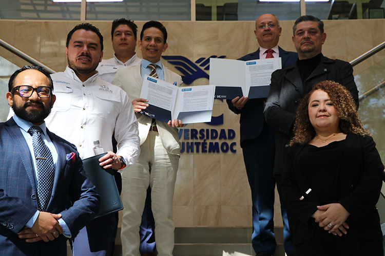 IJCF firma convenio con Universidad Cuauhtémoc