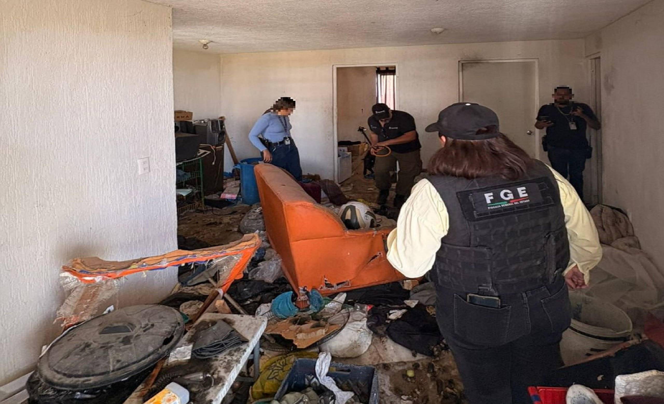 Rescatan cinco perros en condiciones de abandono tras cateo