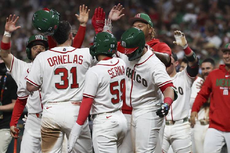 México aplasta 16-0 a Brasil en el Clásico Mundial de Béisbol