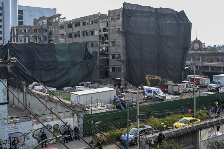 Localizan tercer cuerpo atrapado por colapso de edificio en la Cdmx