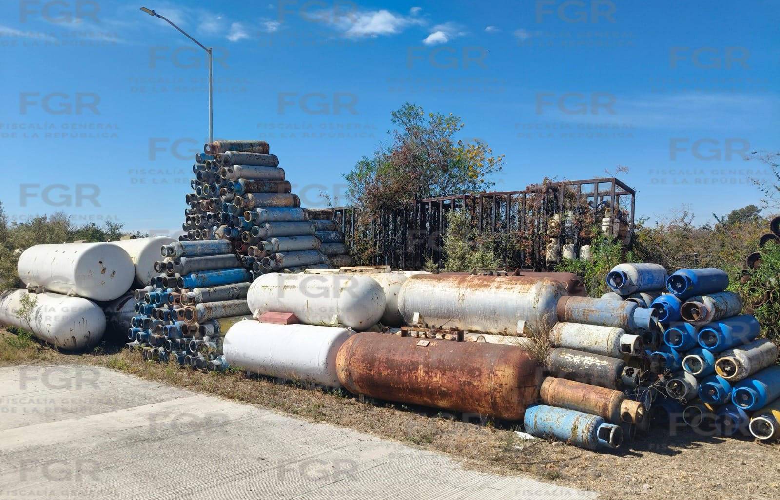 FGR asegura empresa gasera por vender menos gas del reportado