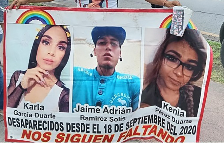 ONU urge a buscar a Kenia, Karla y Jaime
