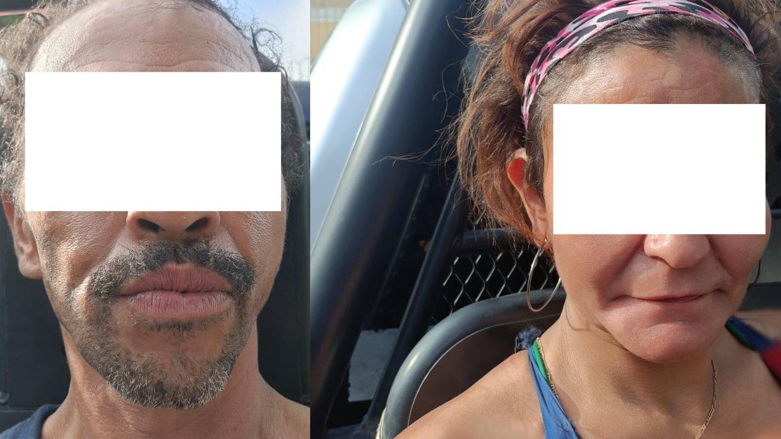 Detienen a pareja por agresión con botella a un hombre