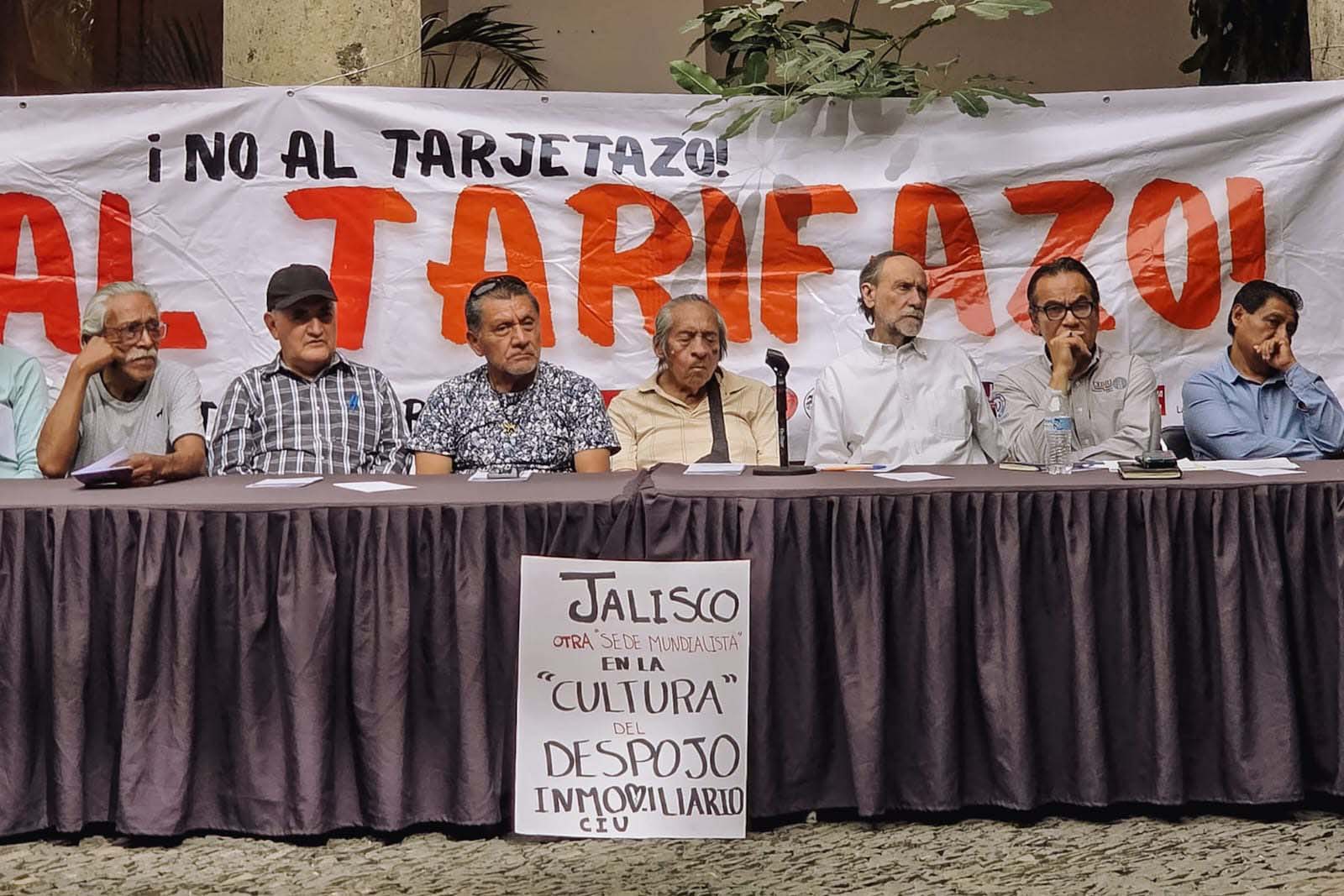 Frente contra el Tarifazo entrega pliego petitorio