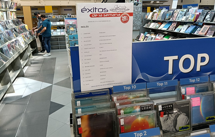 Ingresos discográficos crecen 6.4% en 2025