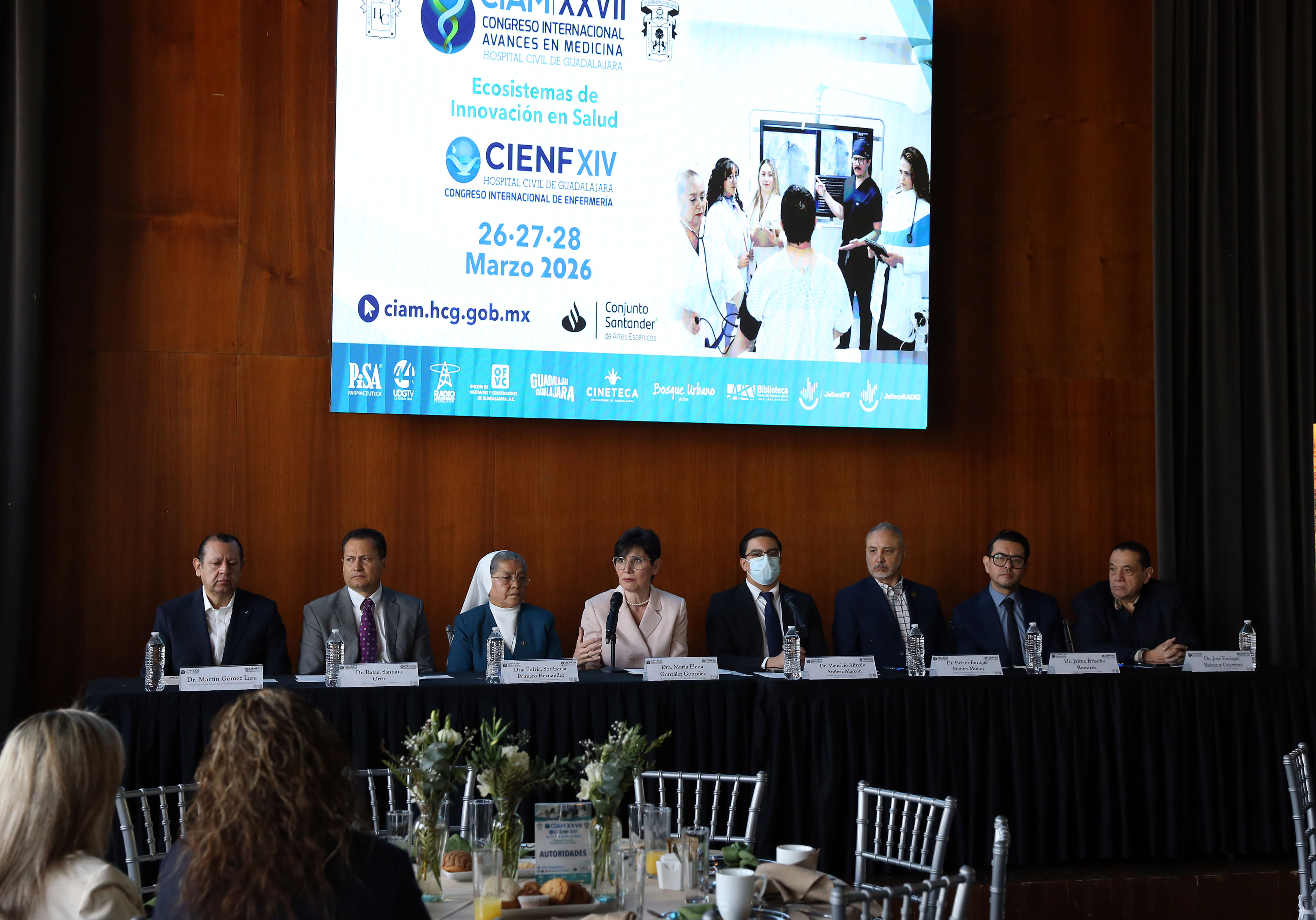 Esperan 8 mil asistentes a congresos internacionales de medicina y enfermería 2026