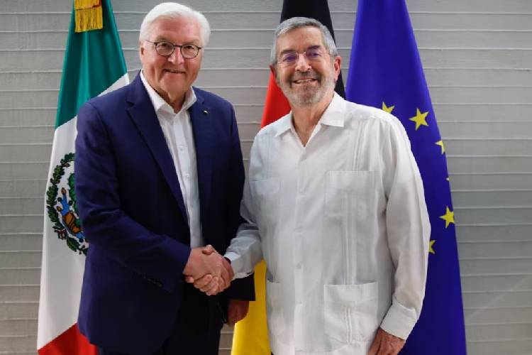 Presidente de Alemania realiza visita oficial a México