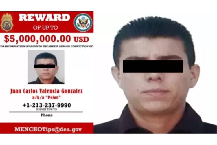 Según WSJ, Juan Carlos Valencia, hijastro de “El Mencho” sería el nuevo líder CJNG