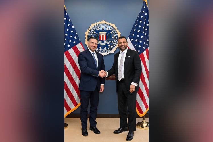 García Harfuch se reúne con el director del FBI, Kash Patel