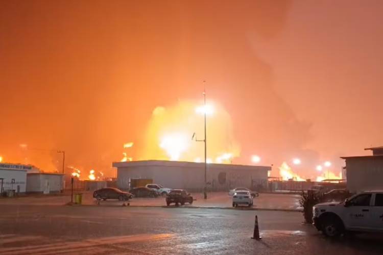 Video revela que auto habría detonado incendio en refinería Dos Bocas que dejó 5 muertos
