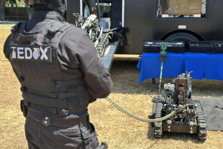 España capacita al Grupo Tedax de la Policía de Jalisco vs. terrorismo